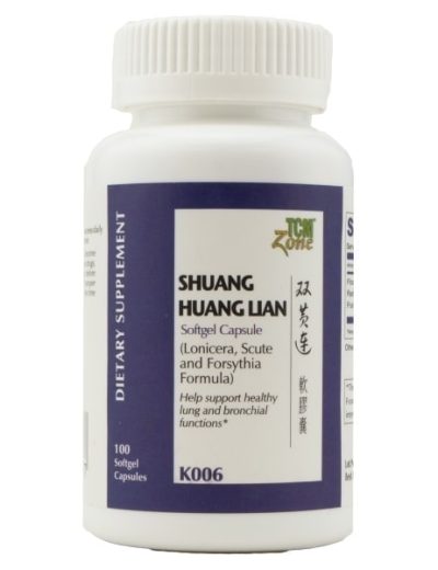 Shuang Huang Lian Softgel (Lonicera, Scute and Forsythia Formula)