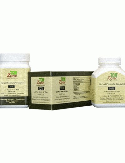 Jin Gui Shen Qi Wan, Kidney Qi Formula from the Golden Cabinet, T07