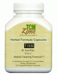 Bi Yan Pian, Nasal Clearing Formula, veggie capsules, PT153C