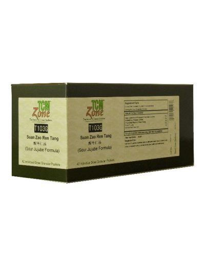 Suan Zao Ren Tang, Sour Jujube Formula, granule packets, PT103G