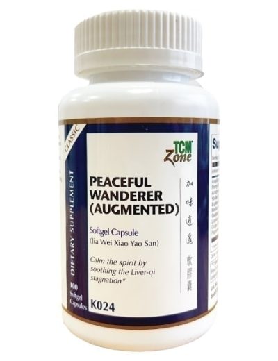 Peaceful Wanderer (Augmented) Formula (Jia Wei Xiao Yao San), 100ct. Softgel Capsule