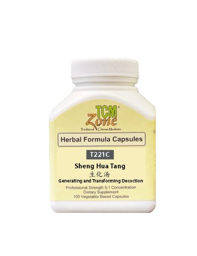 Sheng Hua Tang, Generating and Transforming Decoction, veggie capsules, PT221C -Near Expiry