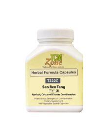 San Ren Tang, Apricot Coix and Cluster Combination, veggie capsules, PT222C