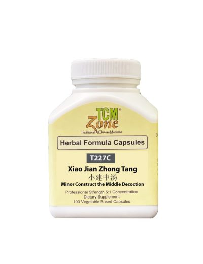 Xiao Jian Zhong Tang, Minor Construct the Middle Decoction, veggie capsules, PT227C -Near Expiry