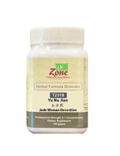 Yu Nu Jian, Jade Woman Decoction, granule bottle, PT231B