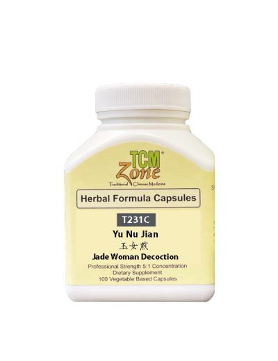 Yu Nu Jian, Jade Woman Decoction, veggie capsules, PT231C