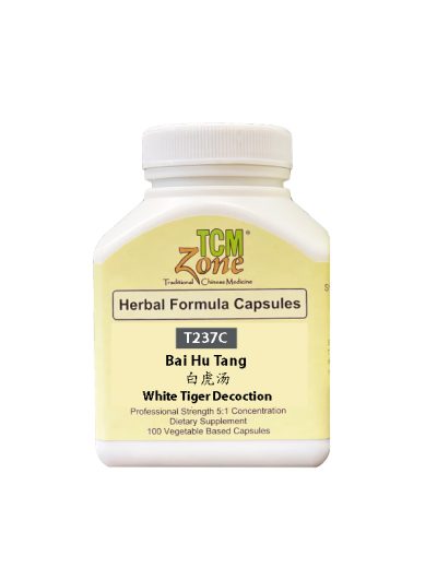 Bai Hu Tang, White Tiger Decoction, veggie capsules, PT237C