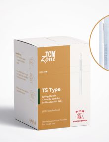 TS Stainless Steel Spring Handle Acupuncture Needles