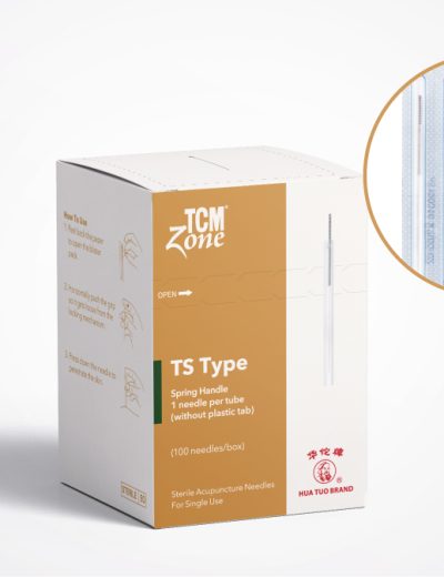 TS Stainless Steel Spring Handle Acupuncture Needles